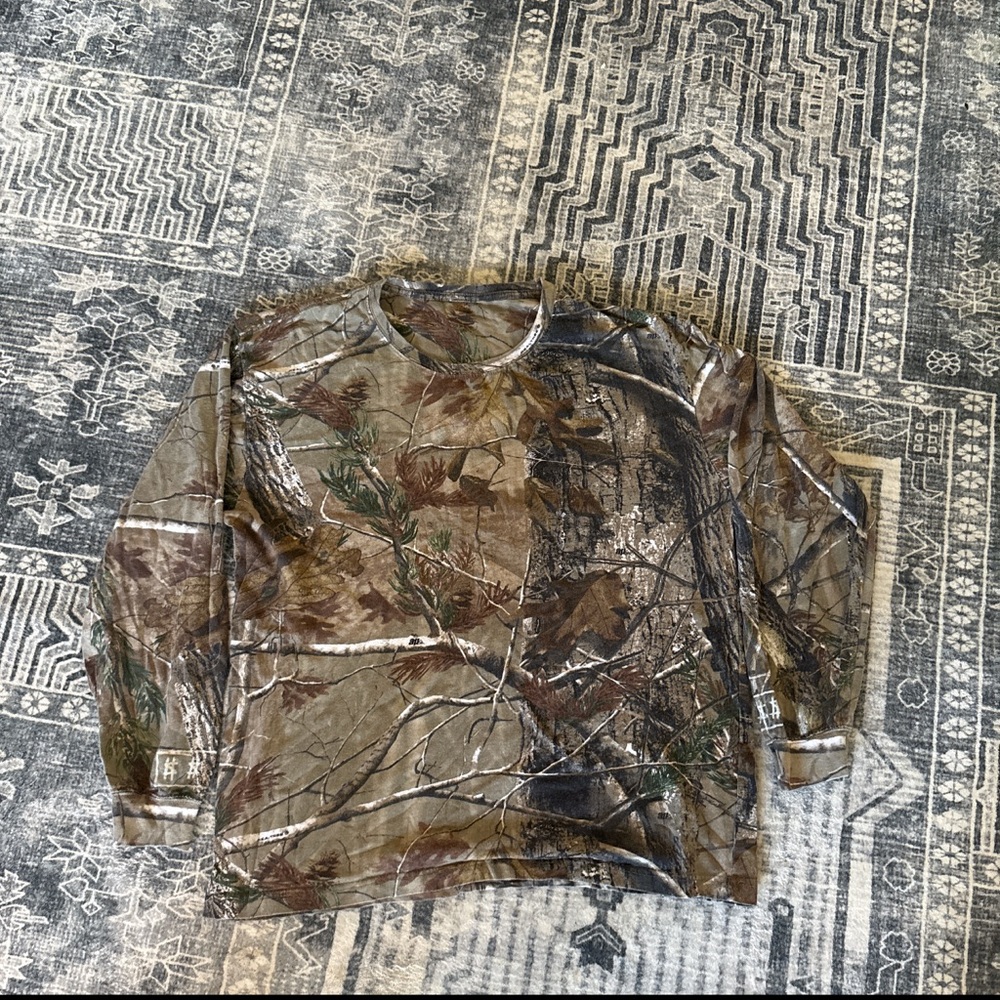 Camouflage Long Sleeve Men's Tee